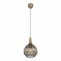 Luminaires Trio SORAYA Suspension Vieux laiton, 1 lumière* Suspensions