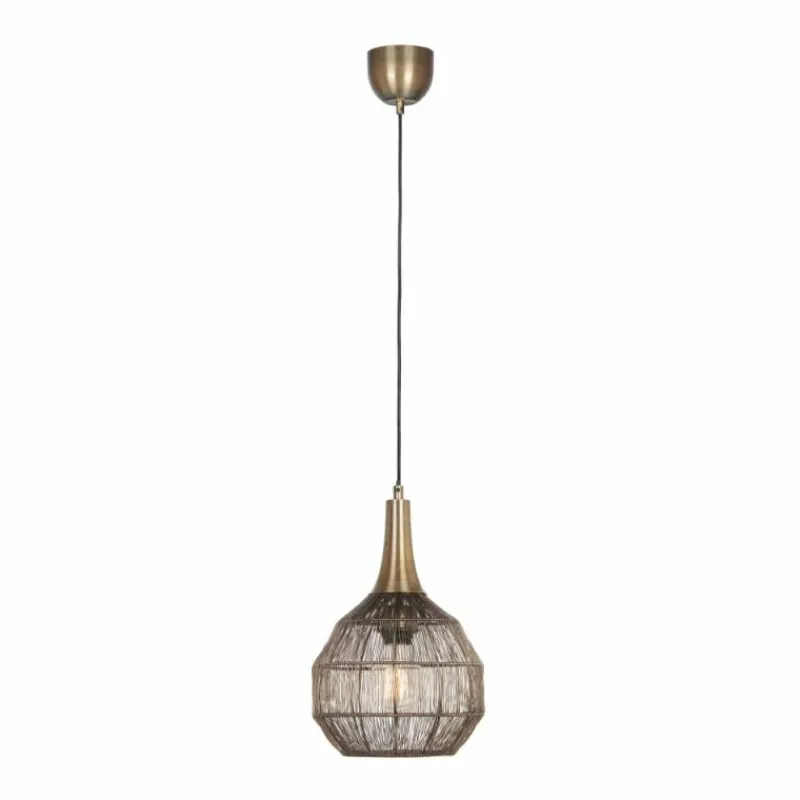 Luminaires Trio SORAYA Suspension Vieux laiton, 1 lumière* Suspensions