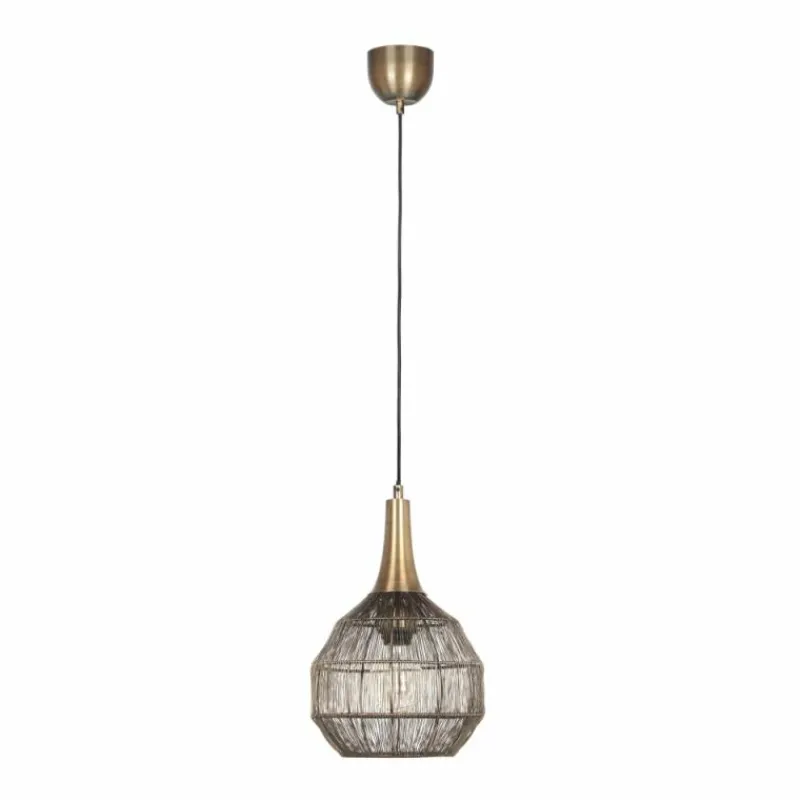 Luminaires Trio SORAYA Suspension Vieux laiton, 1 lumière* Suspensions