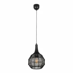 Luminaires Trio SORAYA Suspension Noir, 1 lumière* Suspensions