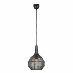 Luminaires Trio SORAYA Suspension Noir, 1 lumière* Suspensions
