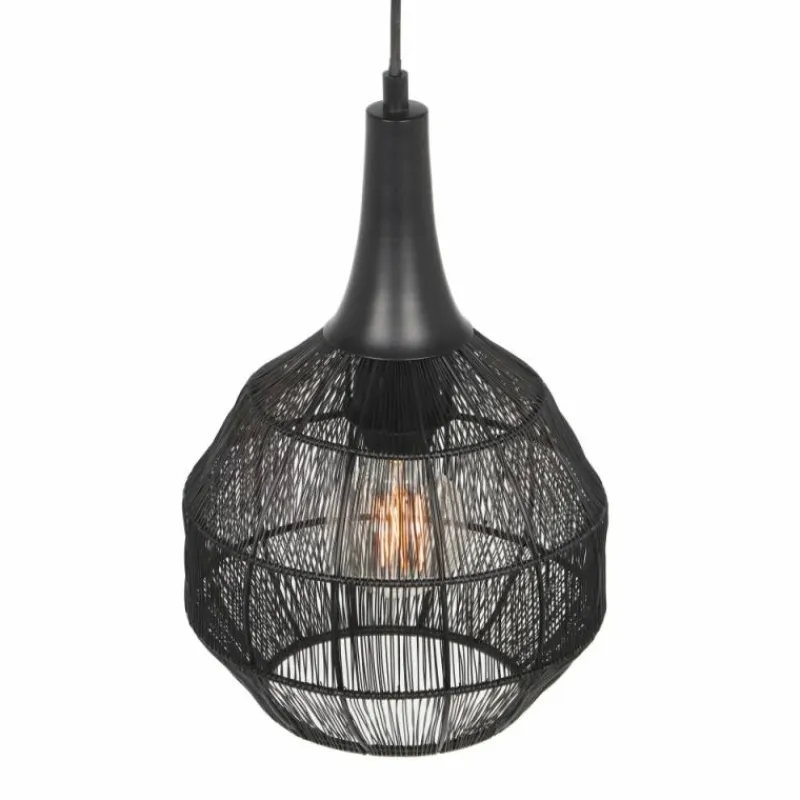 Luminaires Trio SORAYA Suspension Noir, 1 lumière* Suspensions
