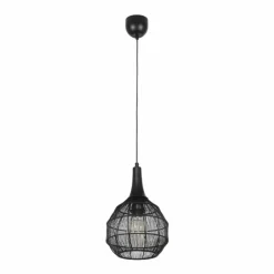 Luminaires Trio SORAYA Suspension Noir, 1 lumière* Suspensions