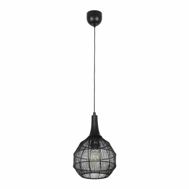 Luminaires Trio SORAYA Suspension Noir, 1 lumière* Suspensions