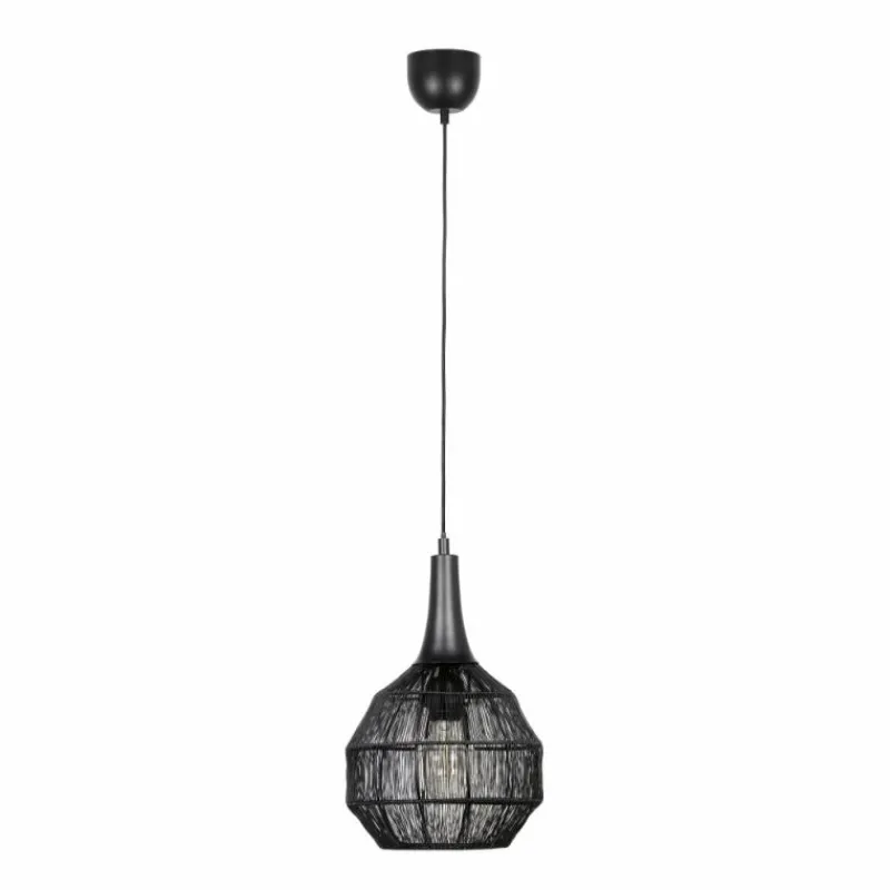 Luminaires Trio SORAYA Suspension Noir, 1 lumière* Suspensions