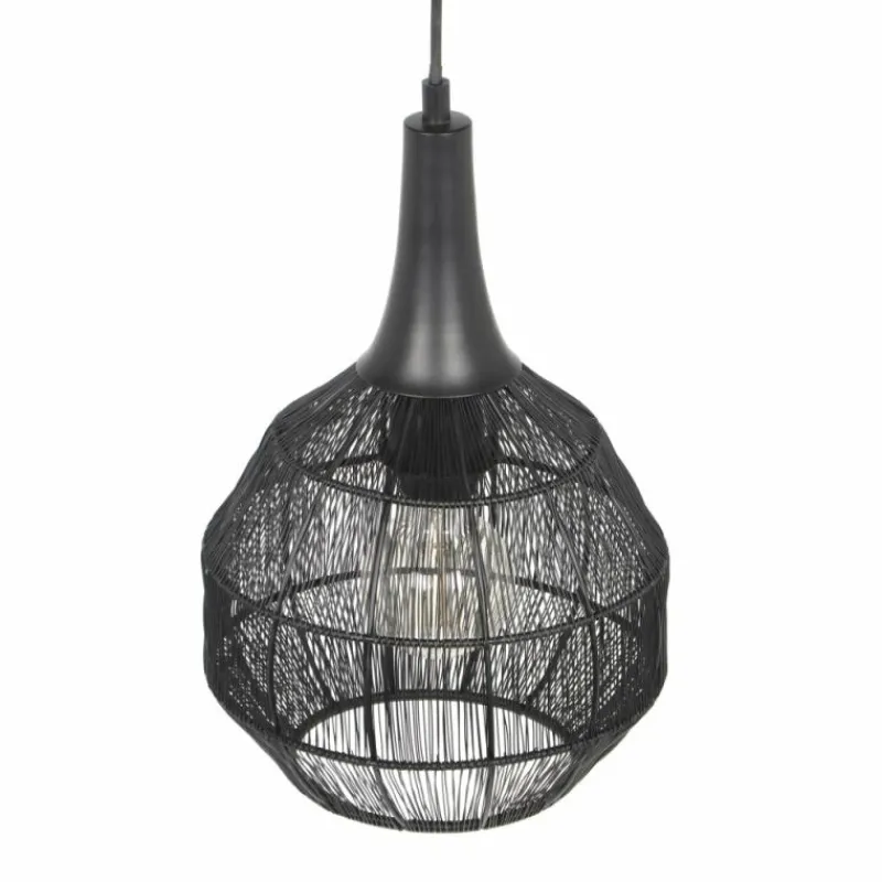 Luminaires Trio SORAYA Suspension Noir, 1 lumière* Suspensions