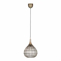 Luminaires Trio SORAYA Suspension Vieux laiton, 1 lumière* Suspensions