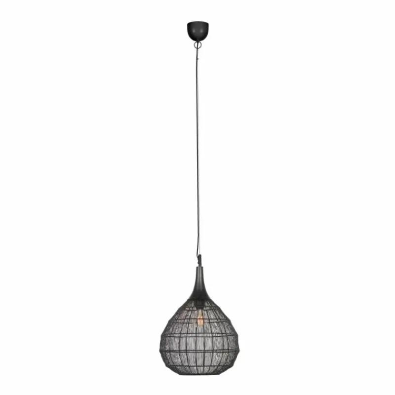 Luminaires Trio SORAYA Suspension Noir, 1 lumière* Suspensions