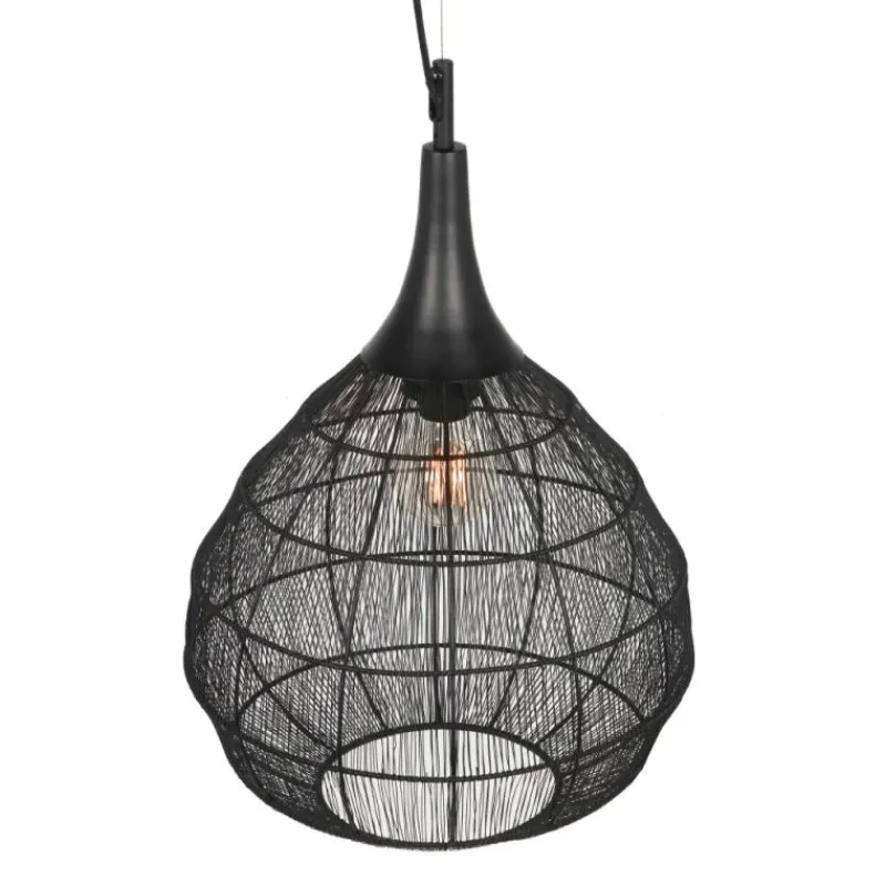 Luminaires Trio SORAYA Suspension Noir, 1 lumière* Suspensions