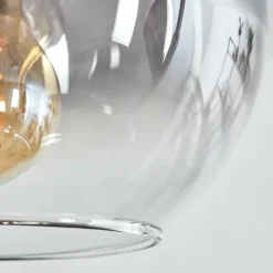 hofstein Soutinho Suspension, Boule lumineuse Clair, Fumé, 4 lumières