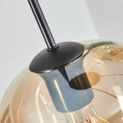 hofstein Soutinho Suspension, Boule lumineuse Ambre, Clair, 4 lumières
