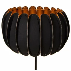 Lampes En Tissu-Luminaires Lucide SPENCER Lampadaire Noir, 1 lumière
