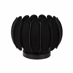 Lampes En Tissu-Luminaires Lucide SPENCER Lampe à poser Noir, 1 lumière