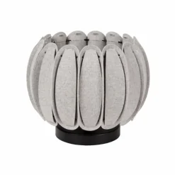 Lampes En Tissu-Luminaires Lucide SPENCER Lampe à poser Noir, 1 lumière