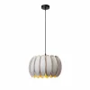 Lampes En Tissu-Luminaires Lucide SPENCER Suspension Noir, 1 lumière