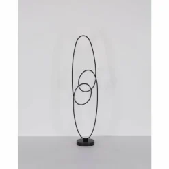 Luminaires Globo Lighting Spira Lampadaire LED Noir, 1 lumière* Éclairage Led