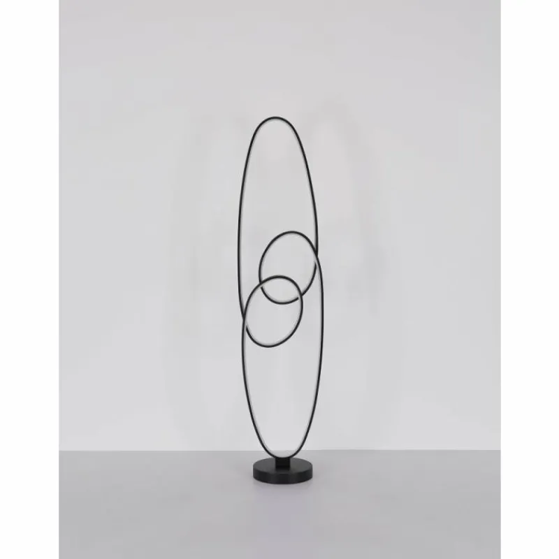 Luminaires Globo Lighting Spira Lampadaire LED Noir, 1 lumière* Éclairage Led