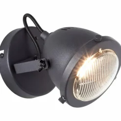 Luminaires Brilliant Spot Brilliant Carmen Noir, 1 lumière