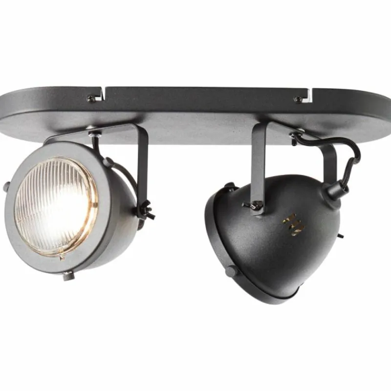 Luminaires Brilliant Spot Brilliant Carmen Noir, 2 lumières