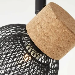 Luminaires Brilliant Spot Brilliant Flaka Noir, 2 lumières* Spots Et Projecteurs