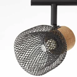 Luminaires Brilliant Spot Brilliant Flaka Noir, 4 lumières* Spots Et Projecteurs