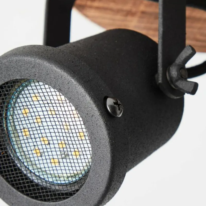 Lampes Industrielles-Luminaires Brilliant Spot Brilliant Inge Bois foncé, 2 lumières