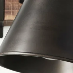 Luminaires Rustiques-Luminaires Brilliant Spot Brilliant Plow Noir, 1 lumière