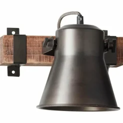 Luminaires Rustiques-Luminaires Brilliant Spot Brilliant Plow Noir, 1 lumière