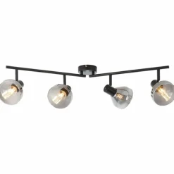 Luminaires Brilliant Spot Brilliant Reflekt Noir, 4 lumières