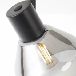 Luminaires Brilliant Spot Brilliant Reflekt Noir, 4 lumières