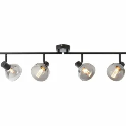 Luminaires Brilliant Spot Brilliant Reflekt Noir, 4 lumières