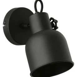 Lampes Industrielles-Luminaires Brilliant Spot Brilliant Rolet Noir, 1 lumière