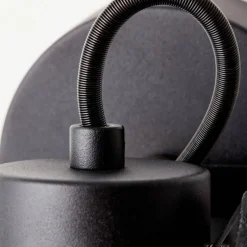 Lampes Industrielles-Luminaires Brilliant Spot Brilliant Rolet Noir, 1 lumière