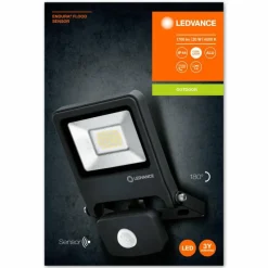 Luminaires Ledvance Spot de jardin LEDVANCE ENDURA® Gris, 1 lumière, Détecteur de mouvement