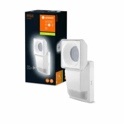 Luminaires Ledvance Spot de jardin LEDVANCE ENDURA® Blanc, 1 lumière, Détecteur de mouvement