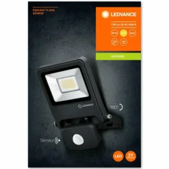 Luminaires Ledvance Spot de jardin LEDVANCE ENDURA® Gris, 1 lumière, Détecteur de mouvement