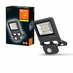 Luminaires Ledvance Spot de jardin LEDVANCE ENDURA® Gris, 1 lumière, Détecteur de mouvement