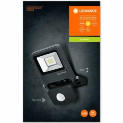 Luminaires Ledvance Spot de jardin LEDVANCE ENDURA® Gris, 1 lumière, Détecteur de mouvement