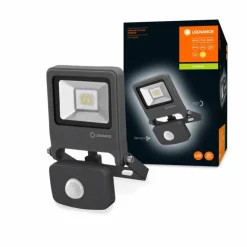 Luminaires Ledvance Spot de jardin LEDVANCE ENDURA® Gris, 1 lumière, Détecteur de mouvement