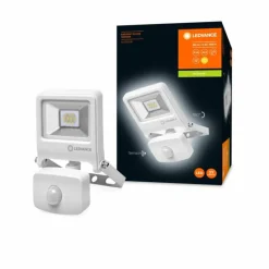 Luminaires Ledvance Spot de jardin LEDVANCE ENDURA® Blanc, 1 lumière, Détecteur de mouvement