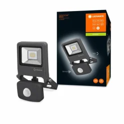 Luminaires Ledvance Spot de jardin LEDVANCE ENDURA® Gris, 1 lumière, Détecteur de mouvement