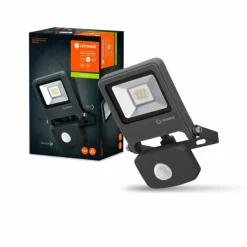 Luminaires Ledvance Spot de jardin LEDVANCE ENDURA® Gris, 1 lumière, Détecteur de mouvement