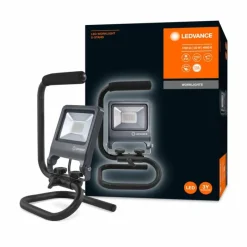 Luminaires Ledvance Spot de jardin LEDVANCE WORKLIGHTS Gris, 1 lumière