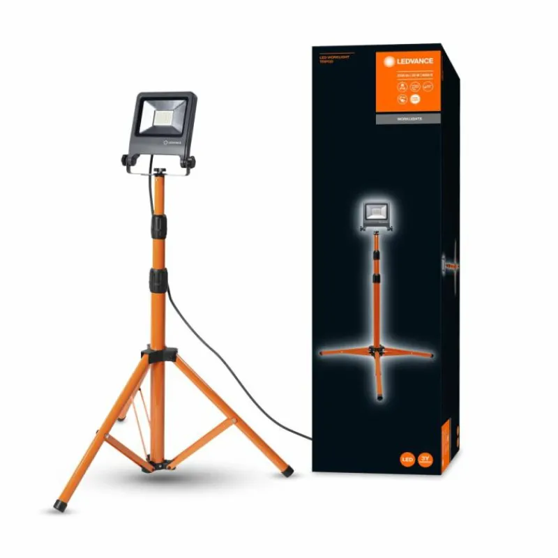 Luminaires Ledvance Spot de jardin LEDVANCE WORKLIGHTS Gris, 1 lumière