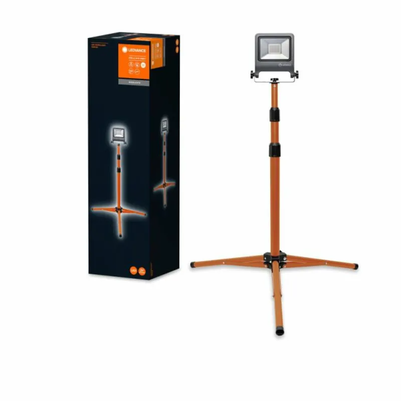 Luminaires Ledvance Spot de jardin LEDVANCE WORKLIGHTS Gris, 1 lumière