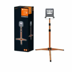 Luminaires Ledvance Spot de jardin LEDVANCE WORKLIGHTS Gris, 1 lumière