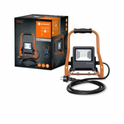 Luminaires Ledvance Spot de jardin LEDVANCE WORKLIGHTS Gris, Orange, 1 lumière