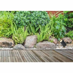 Luminaires Lucide Spot de jardin Lucide MANAL LED Anthracite, 1 lumière