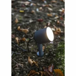 Luminaires Lutec Spot de jardin Lutec Explorer LED Anthracite, 1 lumière