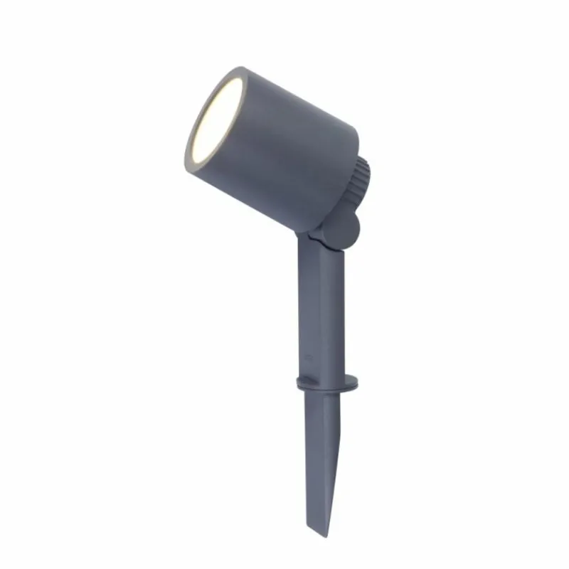 Luminaires Lutec Spot de jardin Lutec Explorer LED Anthracite, 1 lumière